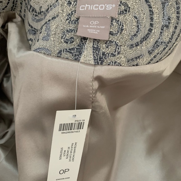 NWT Chico’s Jacket - Picture 6 of 7